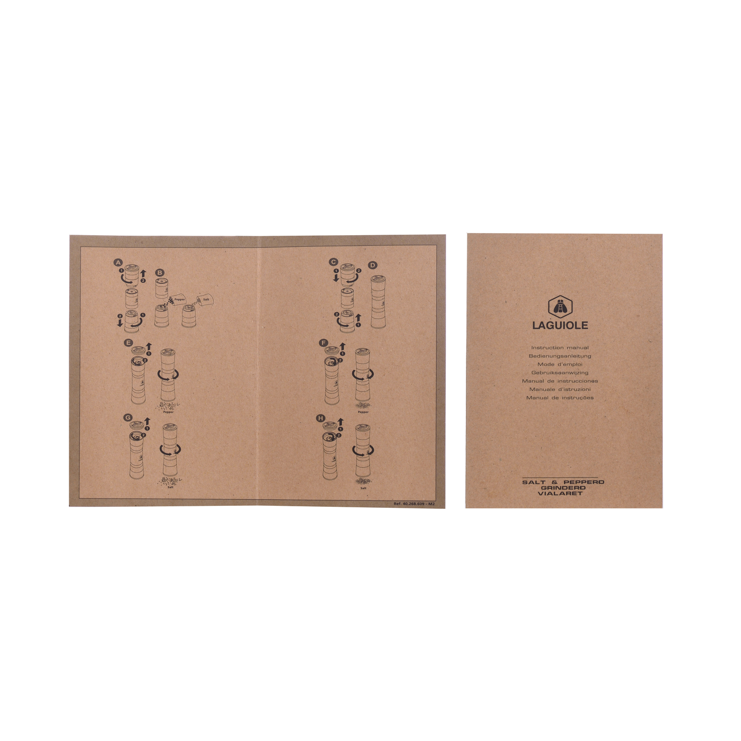 Laguiole Salt og Peberkværn