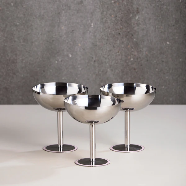 Lido champganeskålDessertskål i Candyfloss