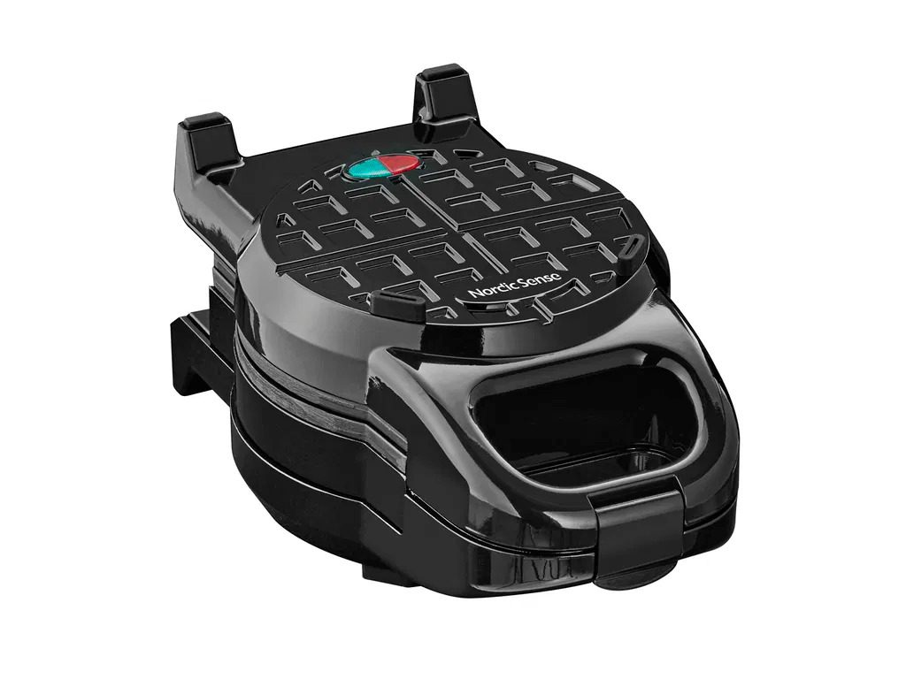 Nordic Sense Vaffeljern til fyldte vafler 700 watt Sort