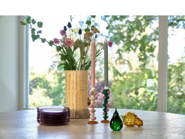 Villa Collection Styles Pære 6,5 x 6,5 x 10,5 cm Grøn