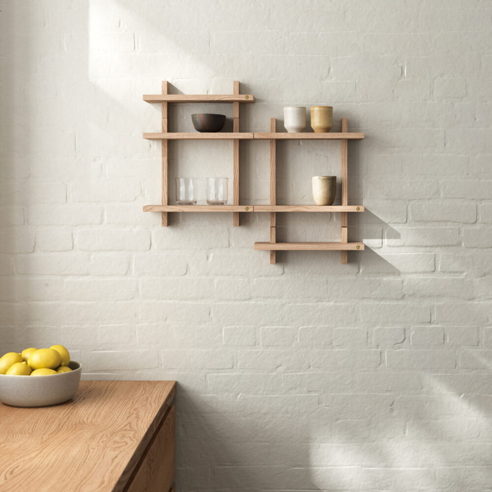 Treat Shelf Single - Small 34x12xH11,2cm Eg naturolie