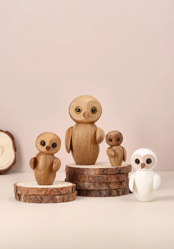 Spring Copenhagen Wise ugle, miniature