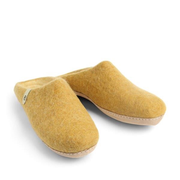 EGOS Slip On Simple, Mustard - størrelse 46*