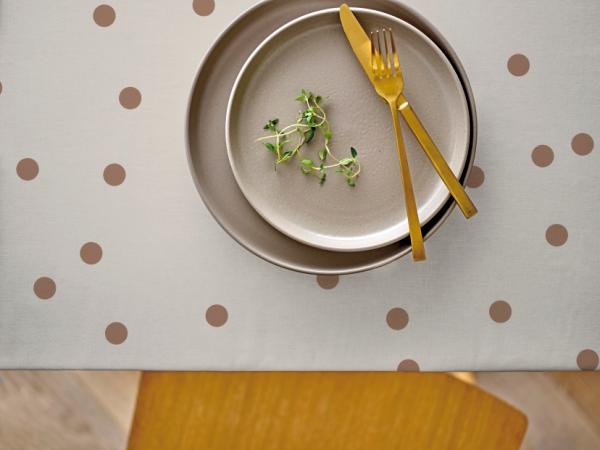 Södahl Solaris Akryldug m. antislip 140 cm Warm Taupe