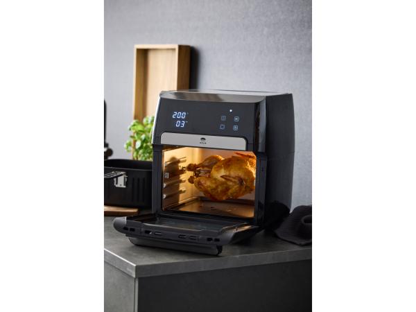 Claus HOLM Airfryer Ovn 12 liter 1700 watt Sort