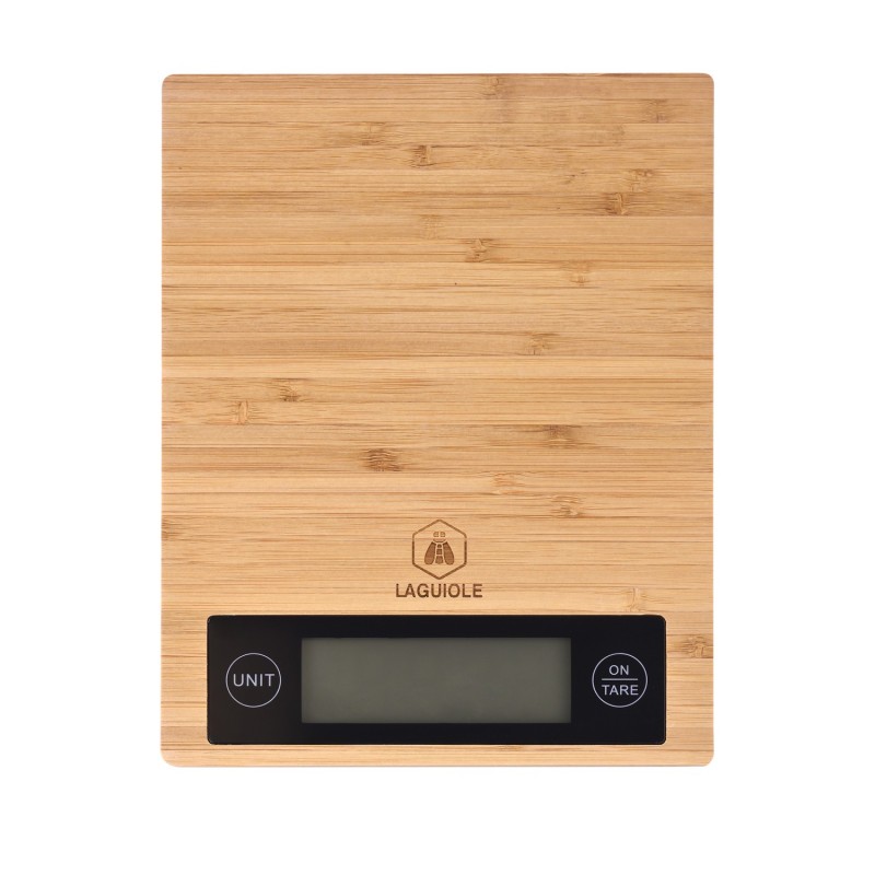 Laguiole Elektronisk køkkenvægt Bamboo 1G-5Kg