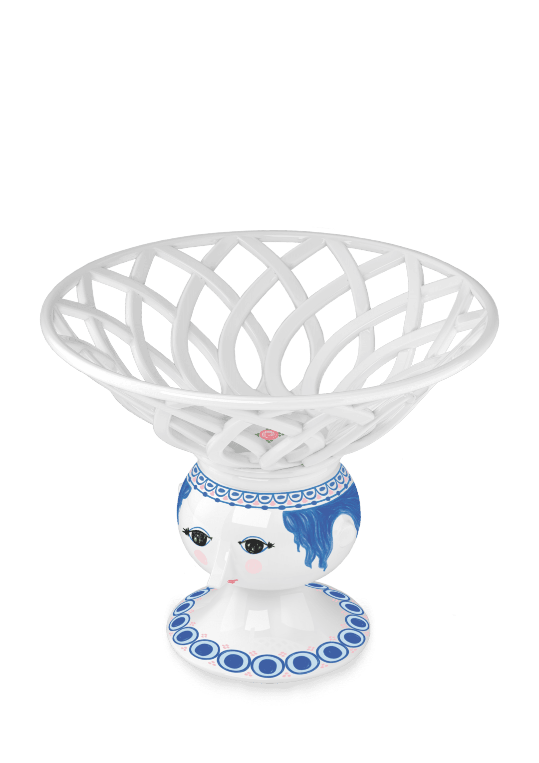 Wiinblad Dora Frugtskål Ø25 cm blå