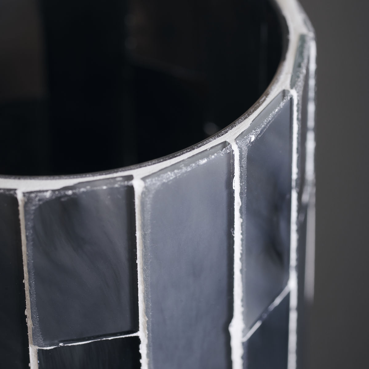 Amroha Fyrfadsstage, H 8 cm, grå*