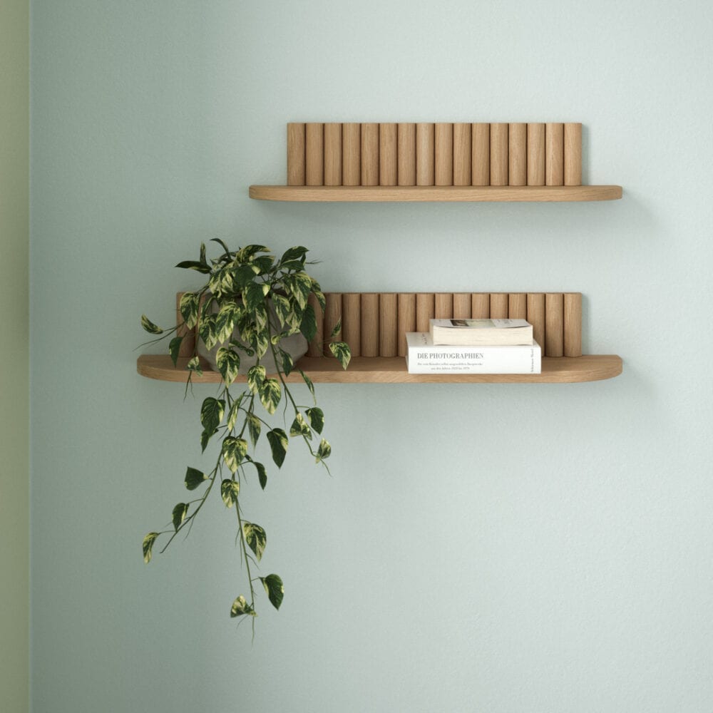 Pillar shelf Small - 60x15xH12 cm Eg