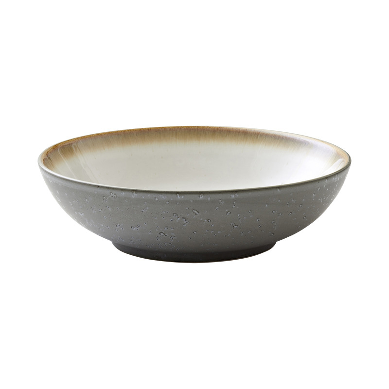 Salatskål 24cm grå/creme BITZ