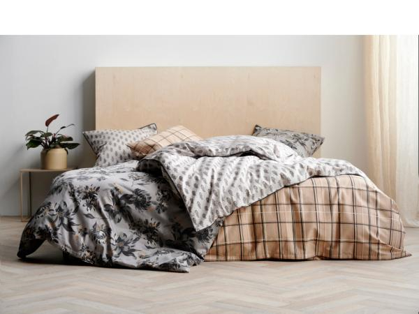 Södahl organic Boheme Sengetøj 140 x 200 cm Grey*