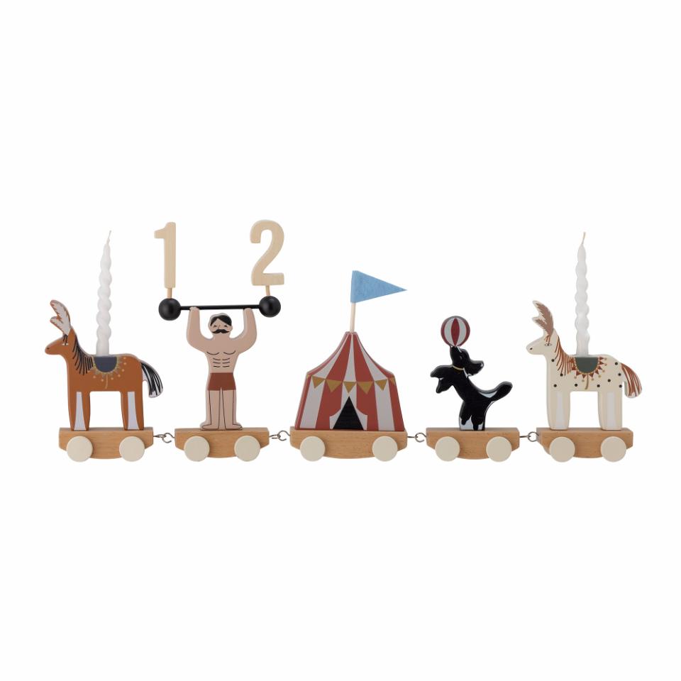 Aley Fødselsdagsdekoration, Brun, FSC®100%, MDF