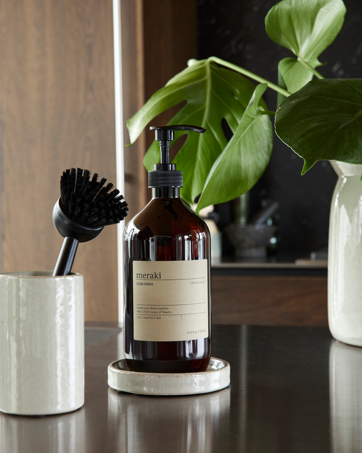 Meraki Sæbeholder, Datura, Shellish grey