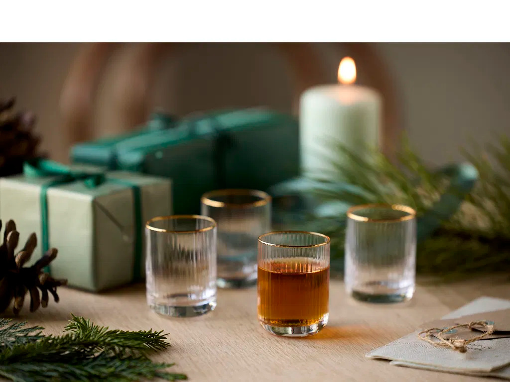 Shotglas Palermo Gold 6 cl 6 stk.