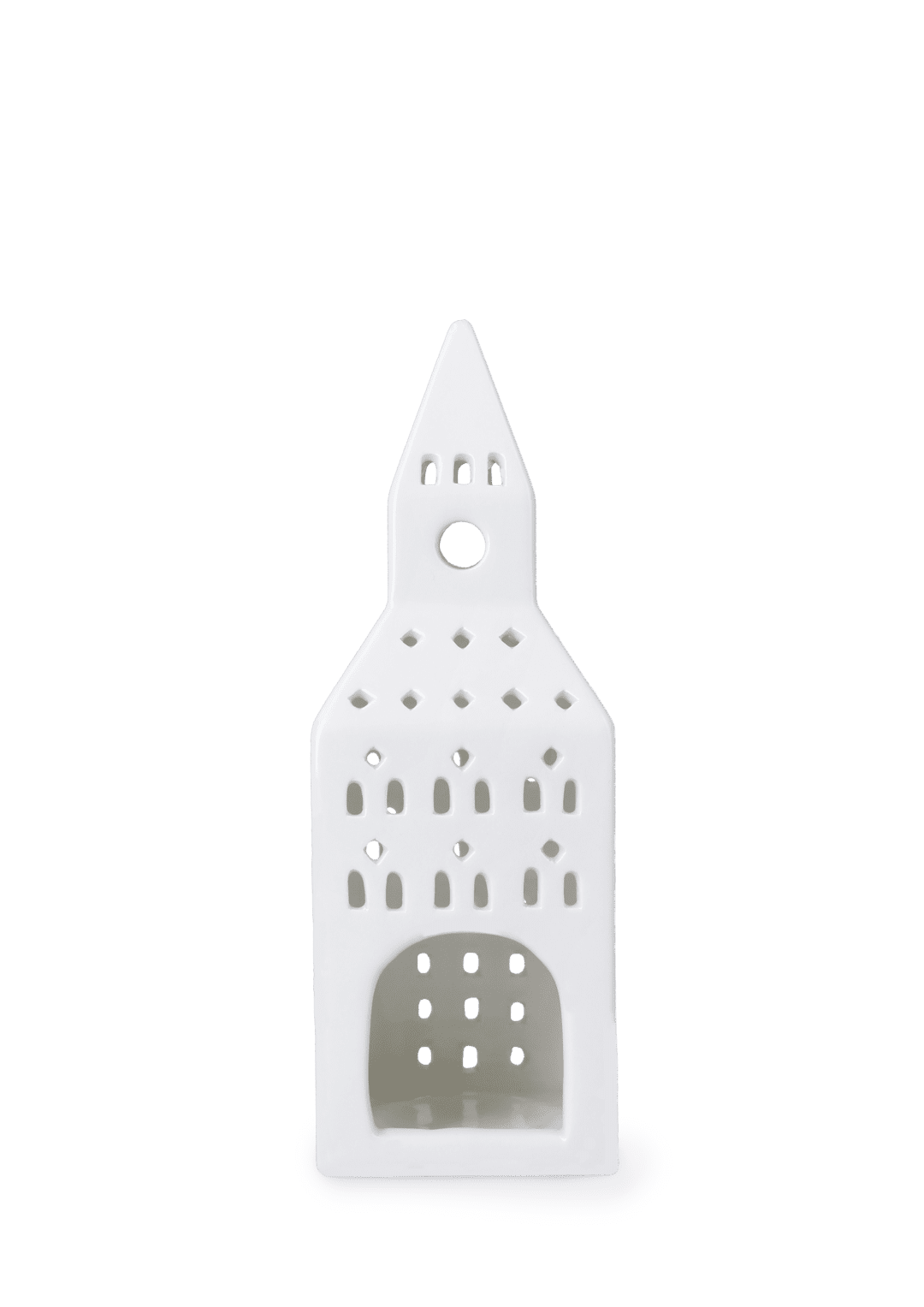 Kähler Urbania Lyshus Kirketårn H20 hvid