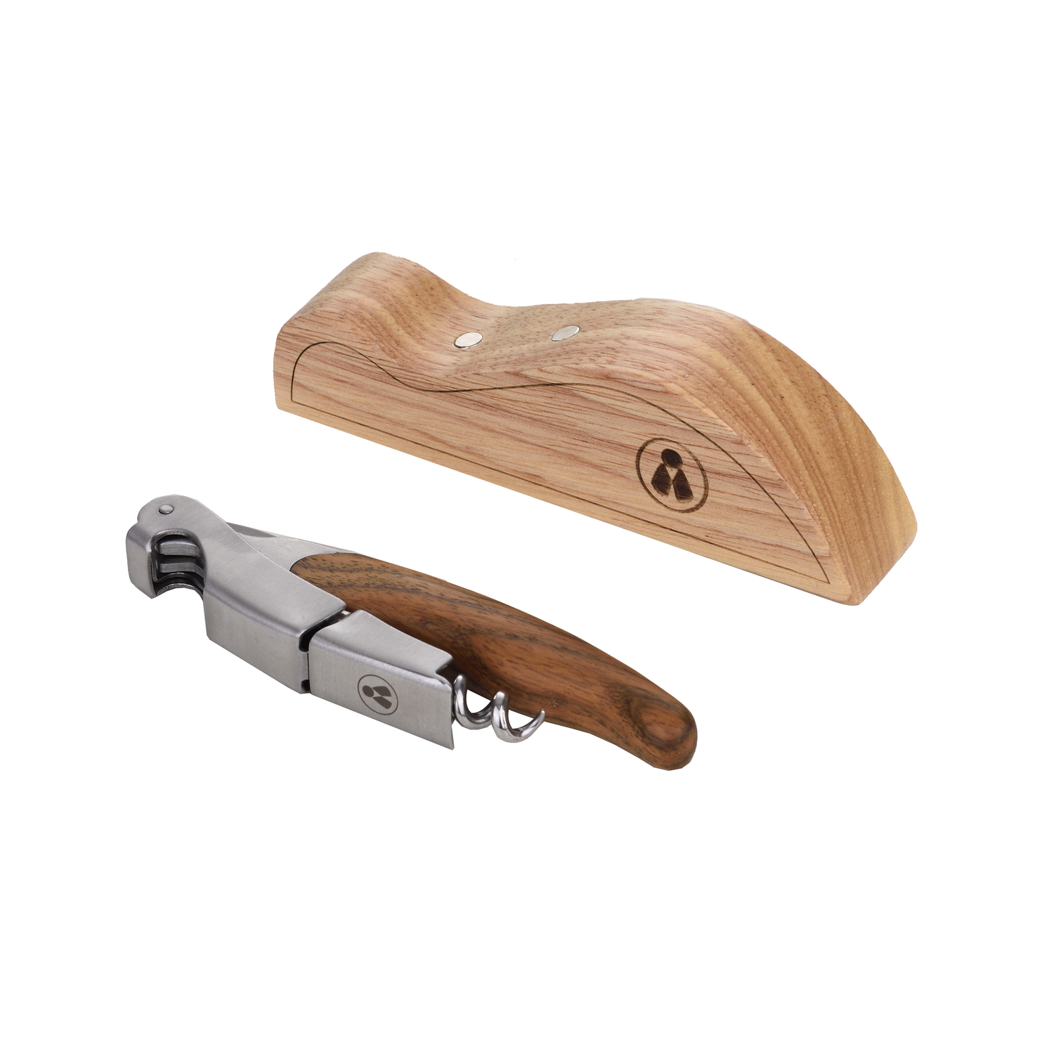 Laguiole Herit Proptrækker med Træstand