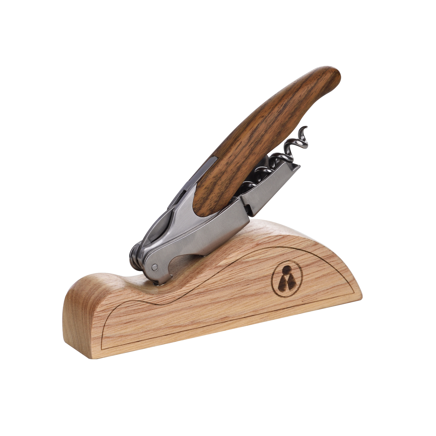 Laguiole Herit Proptrækker med Træstand