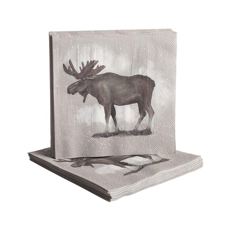 Paper napkins Elk 20stk, 33x33cm