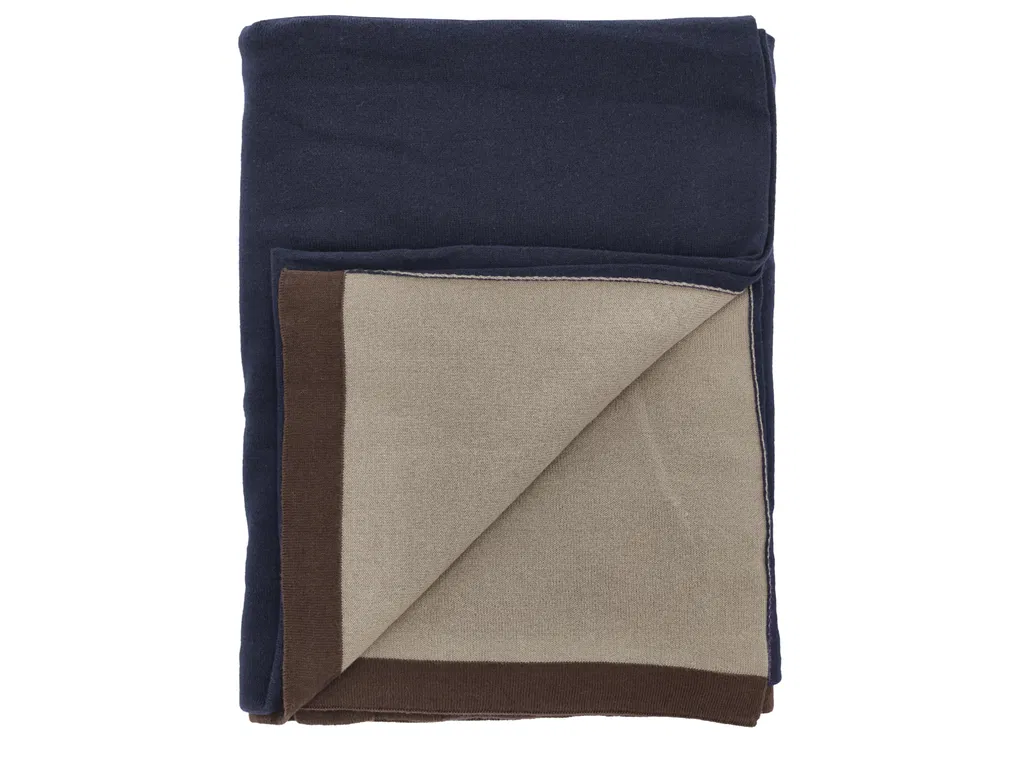 Södahl Impression Plaid 130 x 170 cm Navy blue