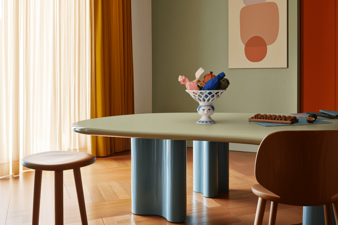 Wiinblad Dora Frugtskål Ø25 cm blå