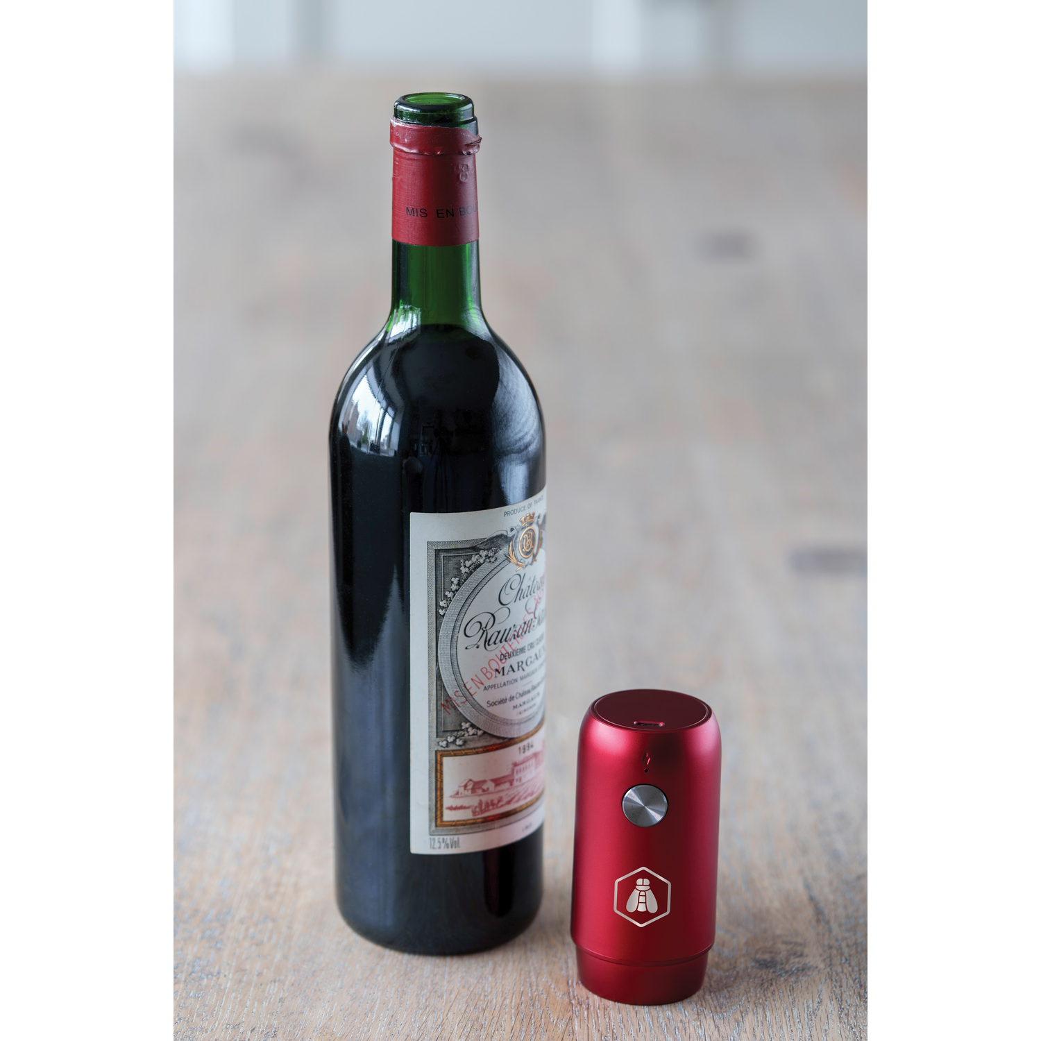 Laguiole Elektrisk Vinpumpe med stop