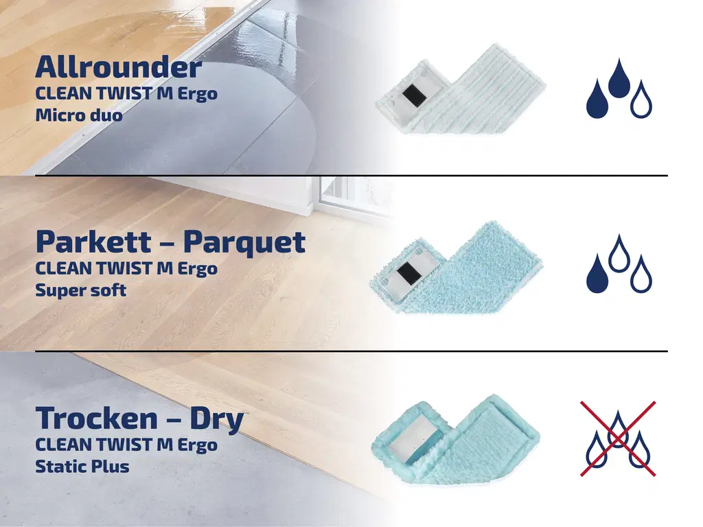 Leifheit Cover Micro duo CLEAN TWIST M ERGO