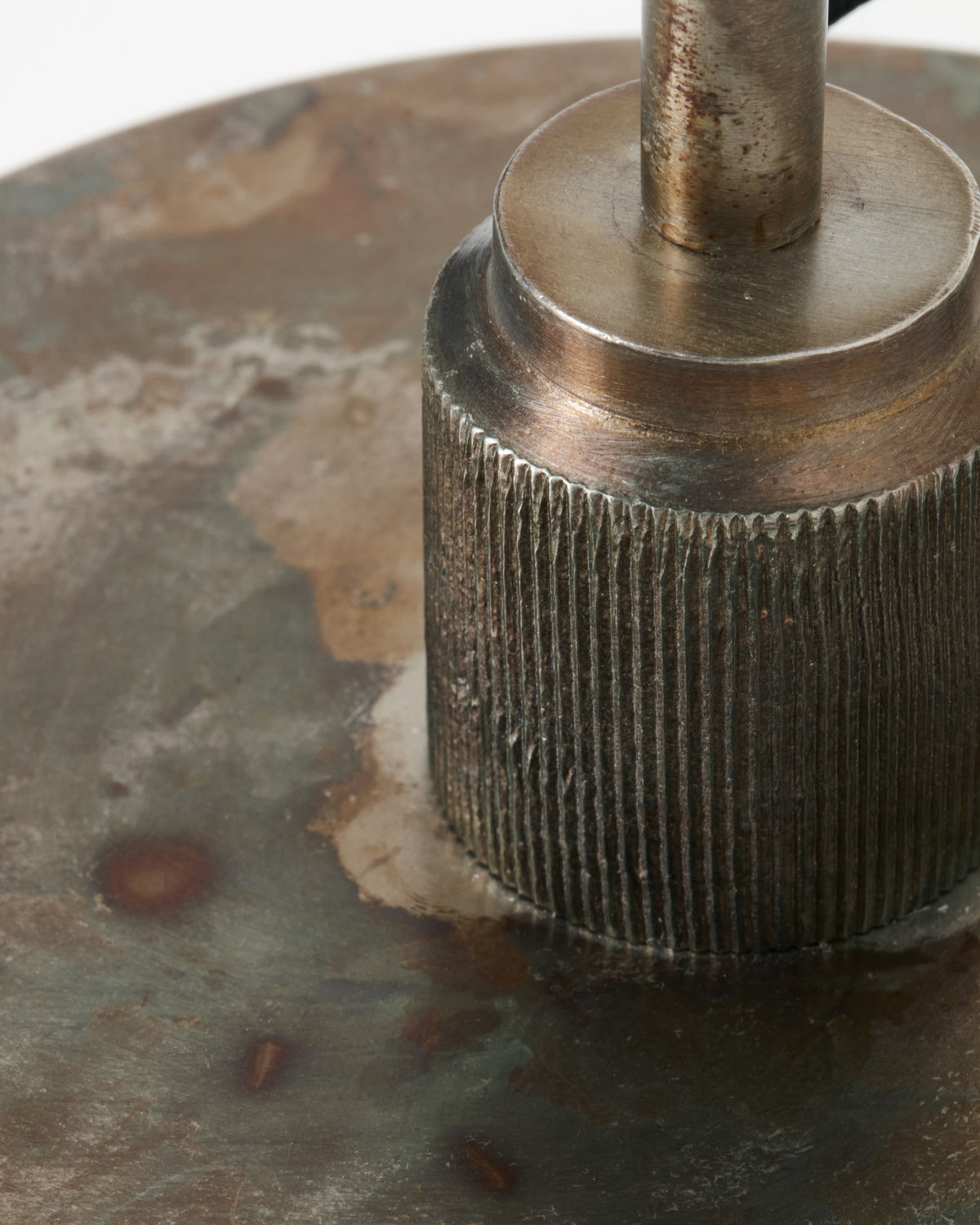 Bordlampe, HDBoston, Antik brun