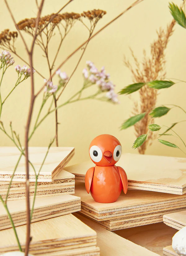 Spring Copenhagen Fugl Optimistic Orange