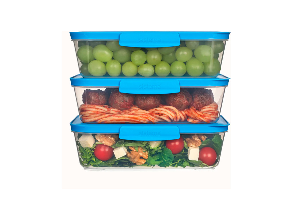 Sistema Meal Prep 3Pack 1,5l