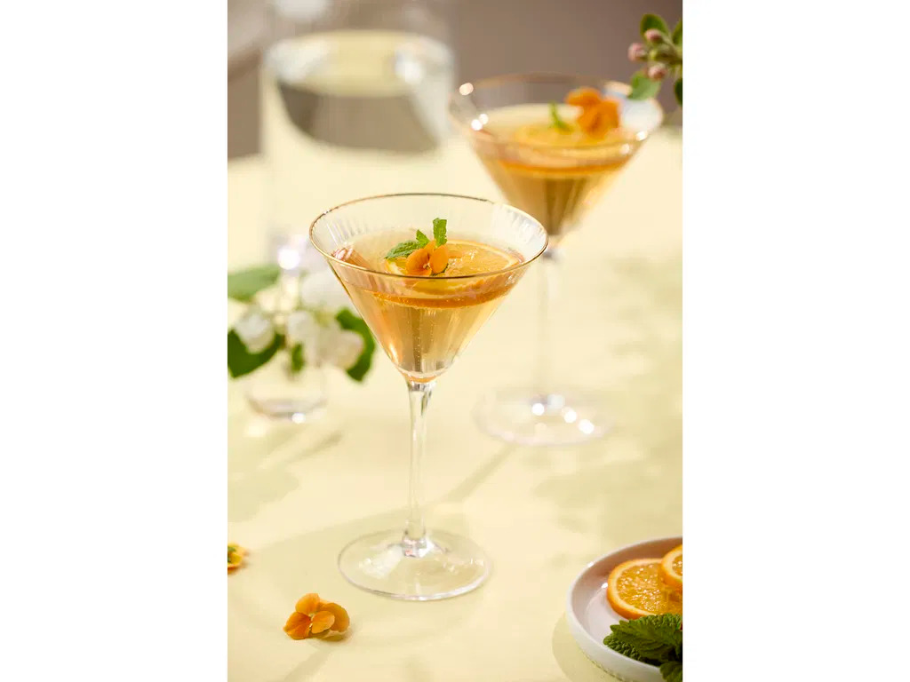 Martiniglas Palermo Gold 25 cl 4 stk.