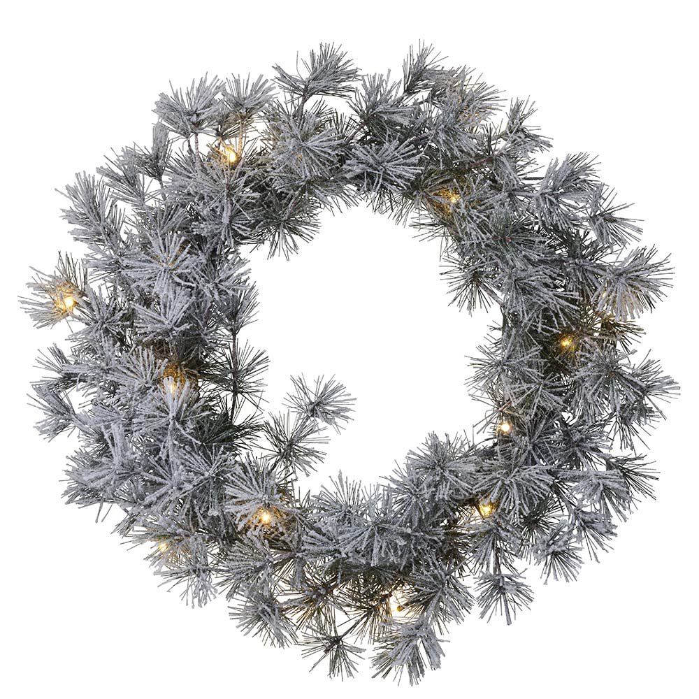 Alfi Krans, Ø 45 cm, 15 Led, Sne