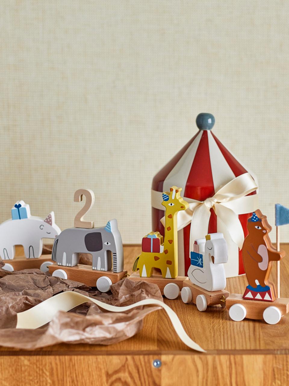 Morea Fødselsdagsdekoration, Grå, MDF