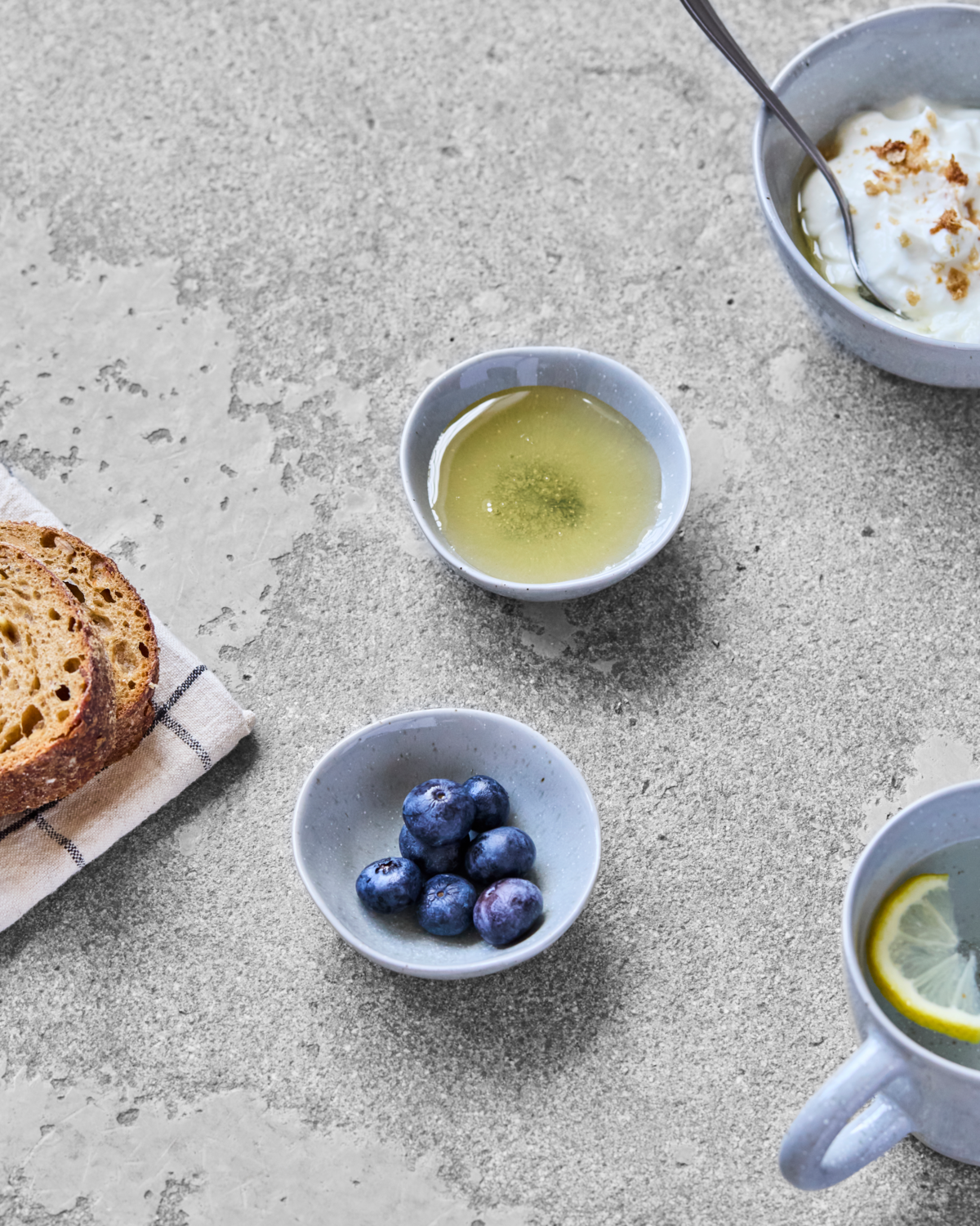 Skåle, Vida, 60 ml, Lyseblå