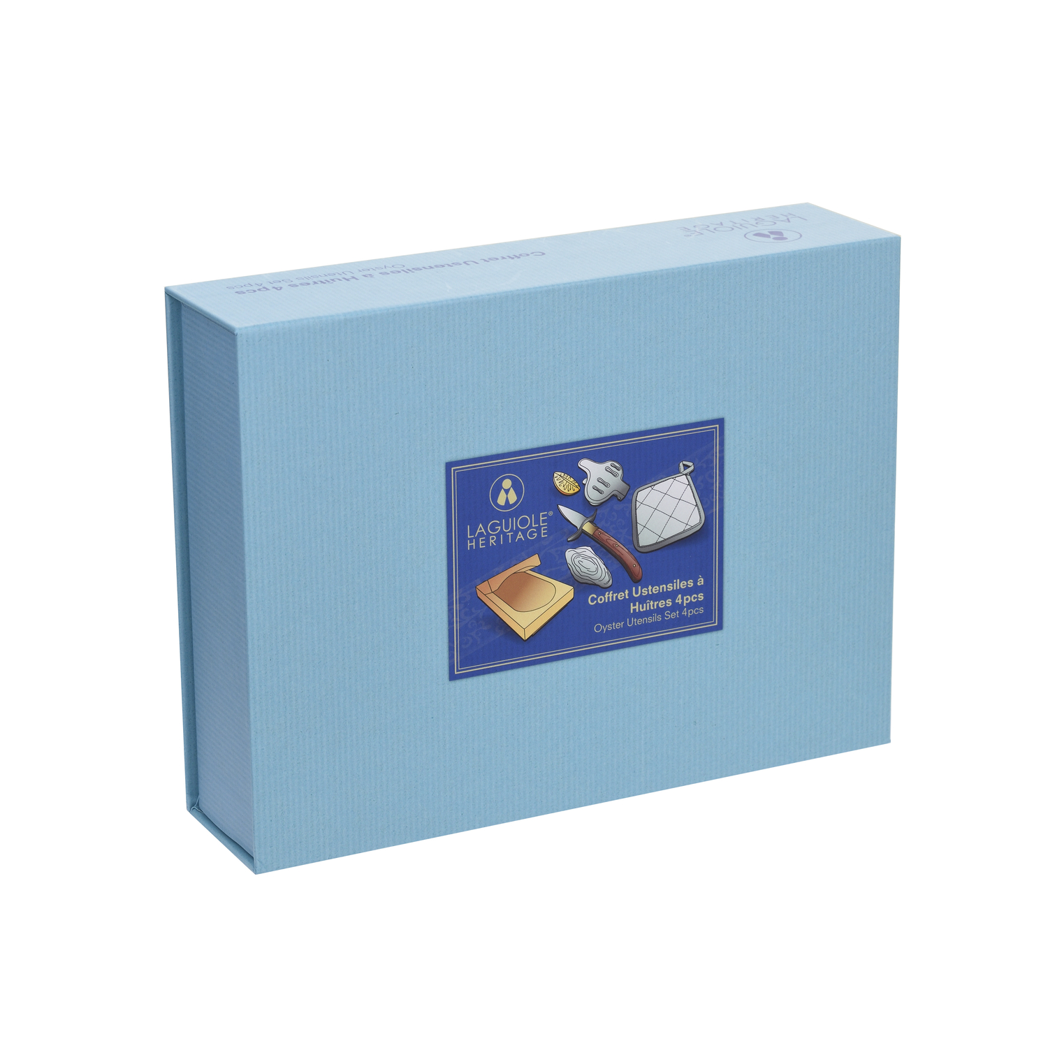 Laguiole Herit Østers Gavesæt Akacietræ 4 stk