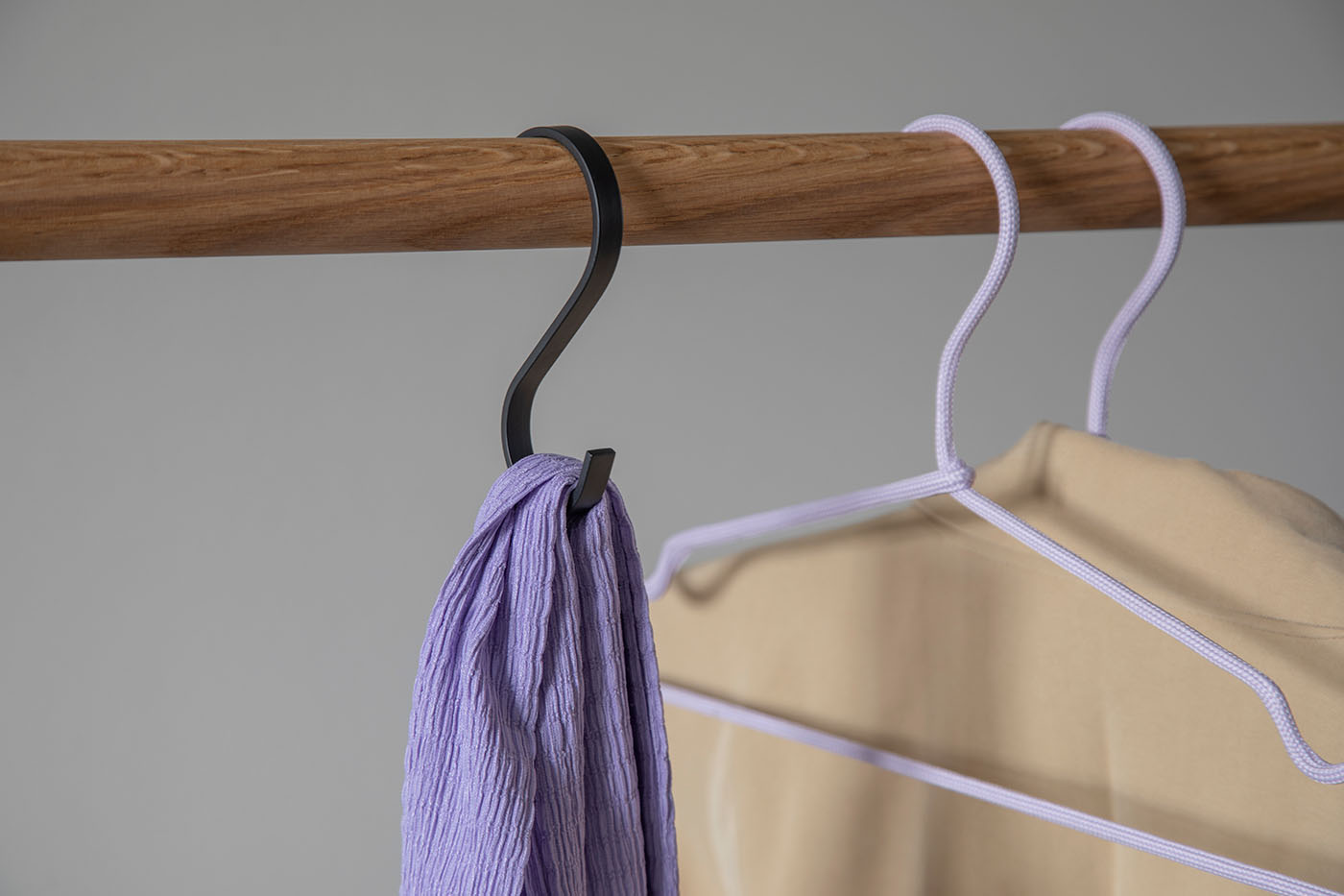 MOUD Home CURVY s-krog - Mat sort