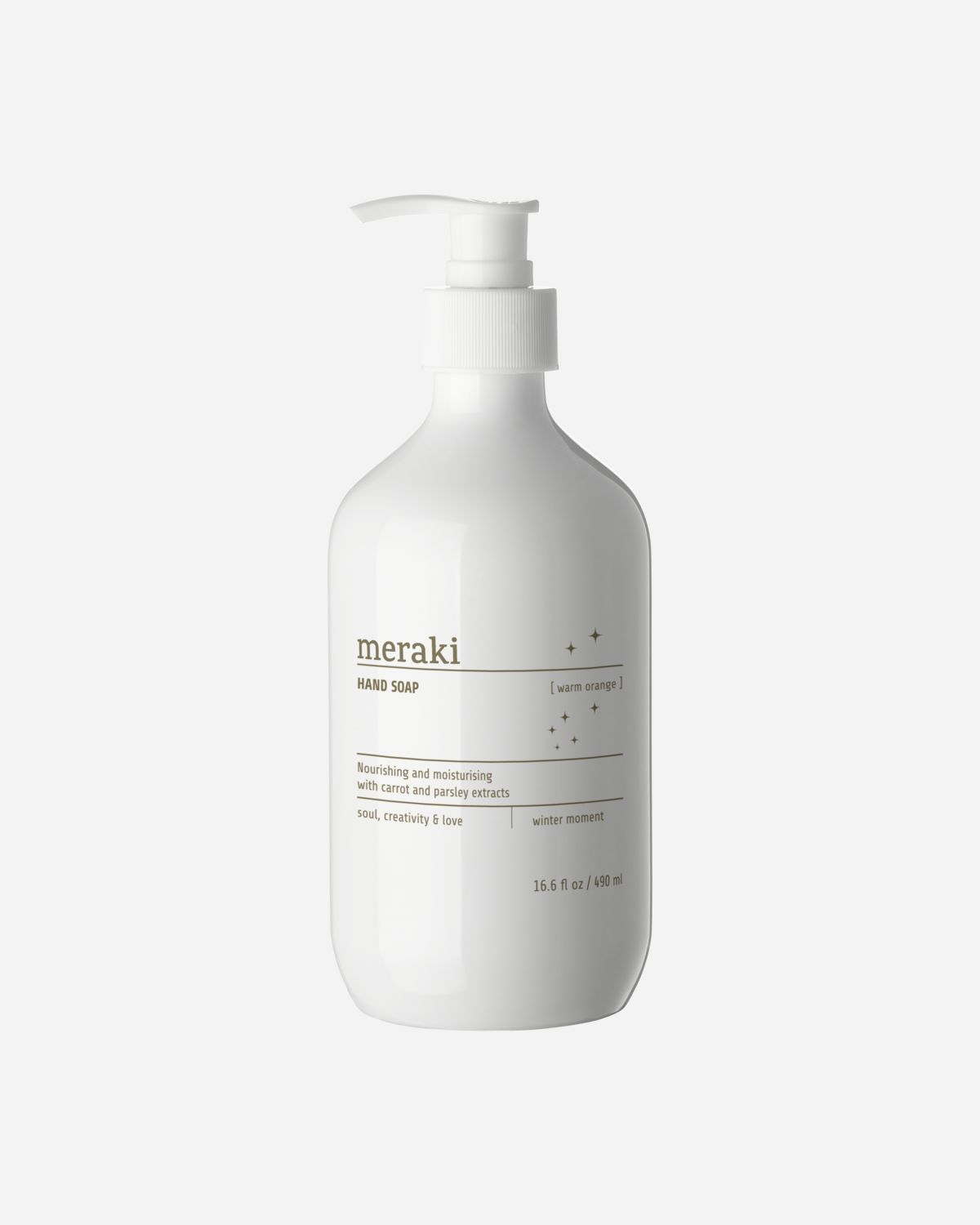 Hand soap, Warm Orange, Winter Moment*