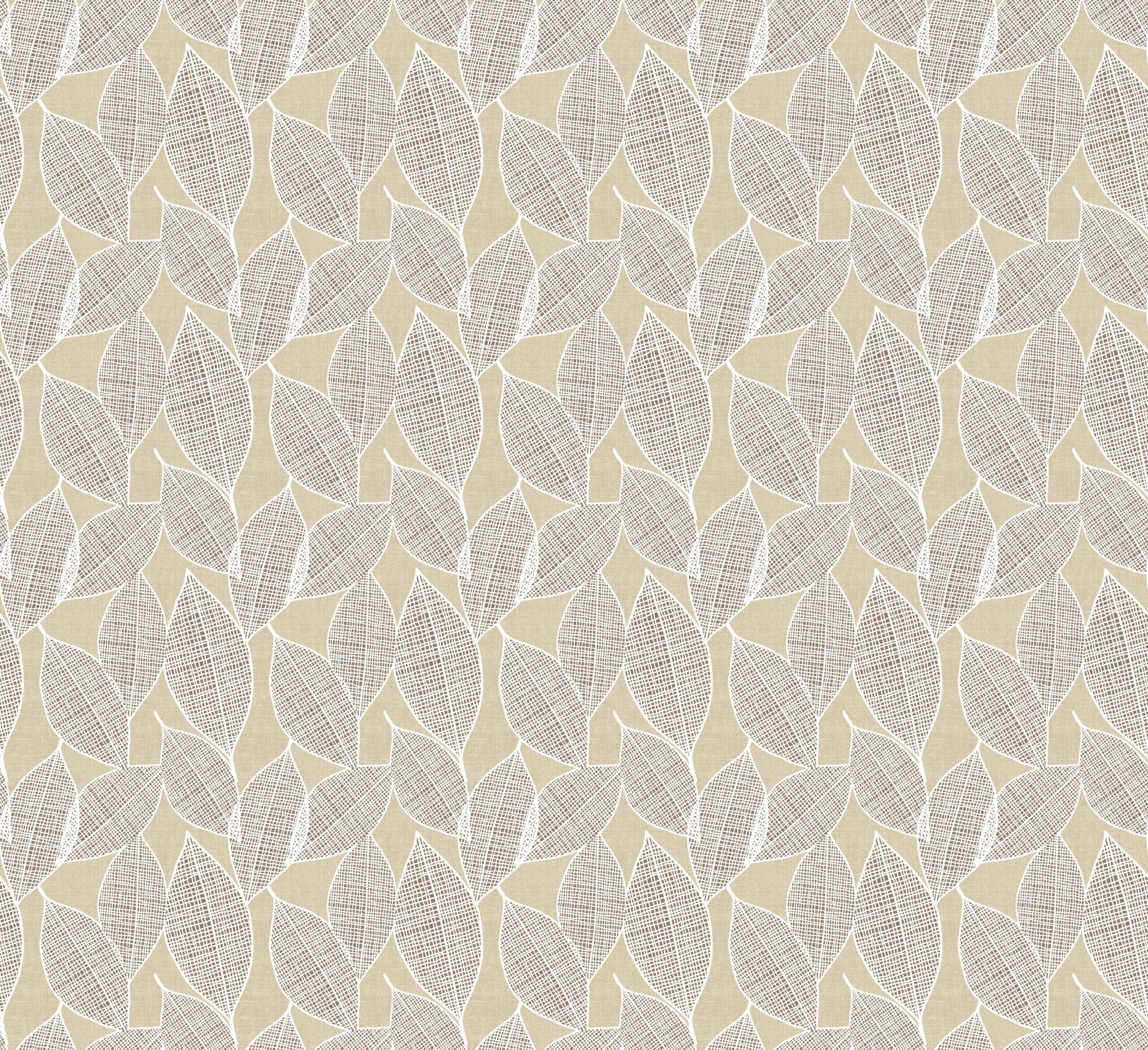 Akryldug med antislip - Elza Geometri sand - i metermål