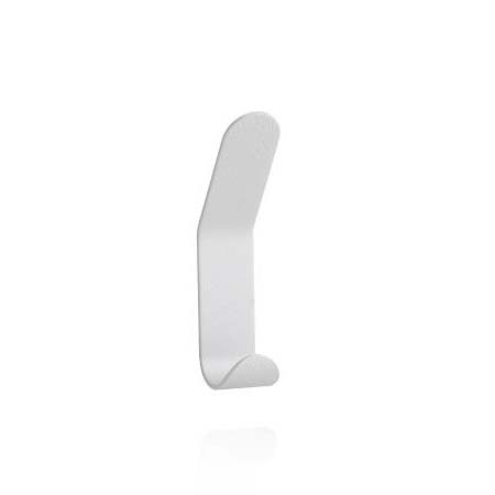Zone A-Double hook Dobbeltknag 3,5 x 2,5 x 11 cm Soft Grey