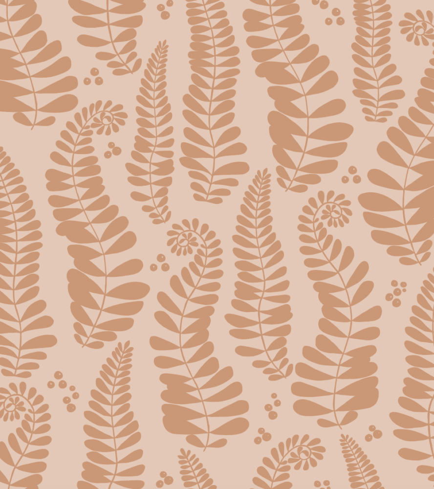 Sengesæt Notes by Susanne Schjerning – Fern Sweet, 140x220 cm