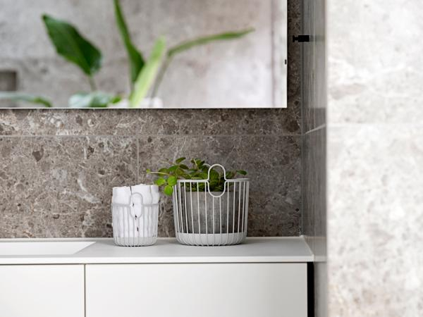 Zone Denmark Inu Kurv Dia 20 x 20 cm Soft Grey