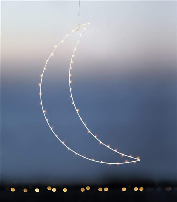 Liva Måne, 50LED, Hvid*