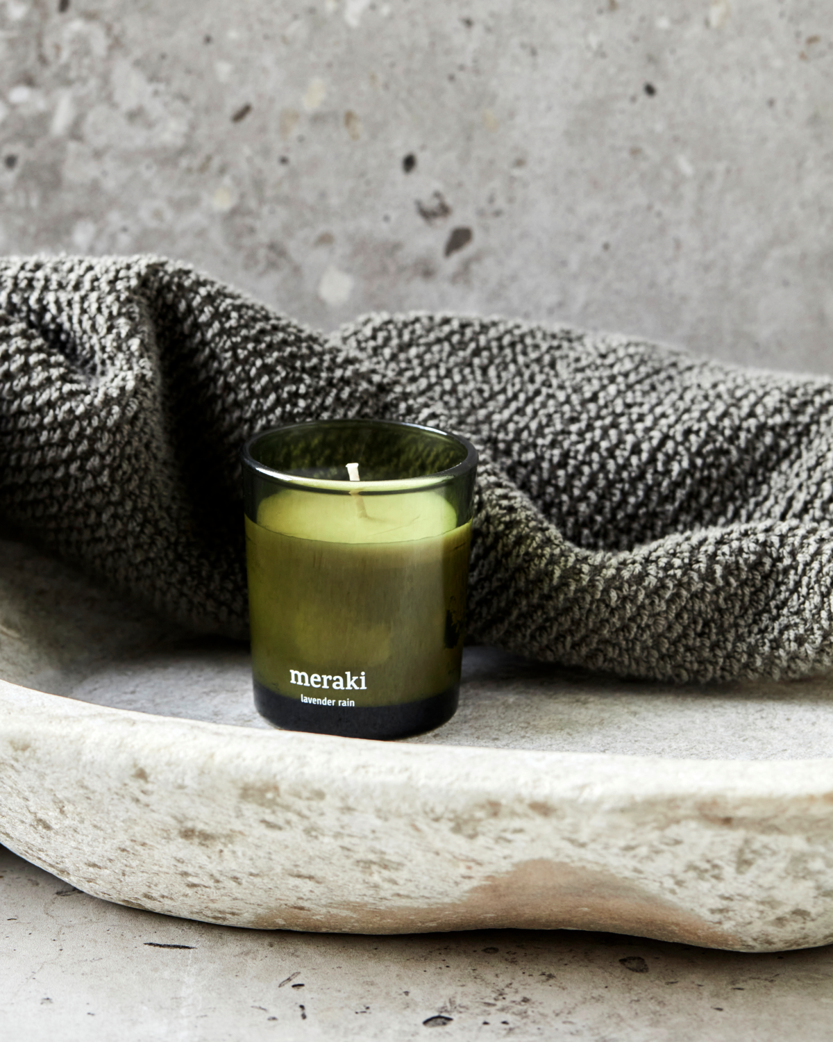 Meraki Duftlys, Lavender rain Grøn