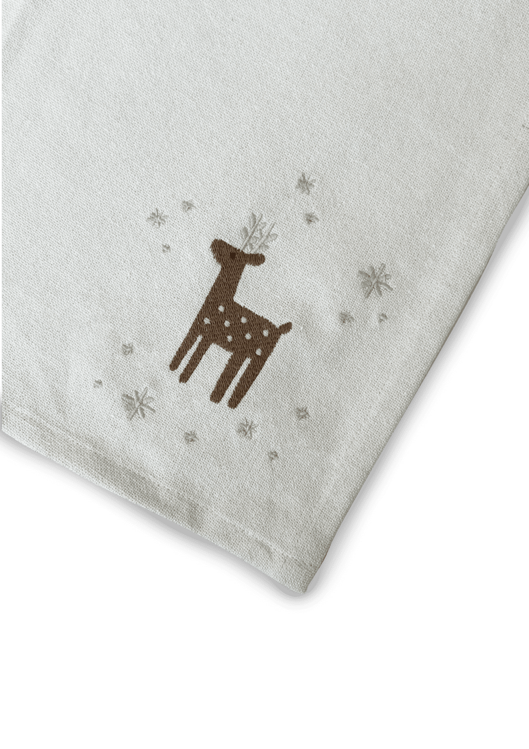 Christmas Fable Viskestykke 50x70 cm Creme/Sand