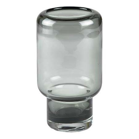 Villa Collection Hoej Vase Dia. 11,5 x 21 cm Grå