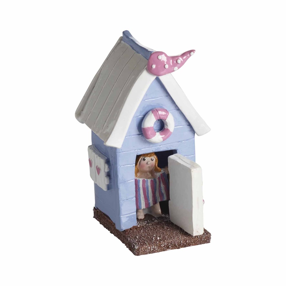 Bathhouse with Milla, H.11cm