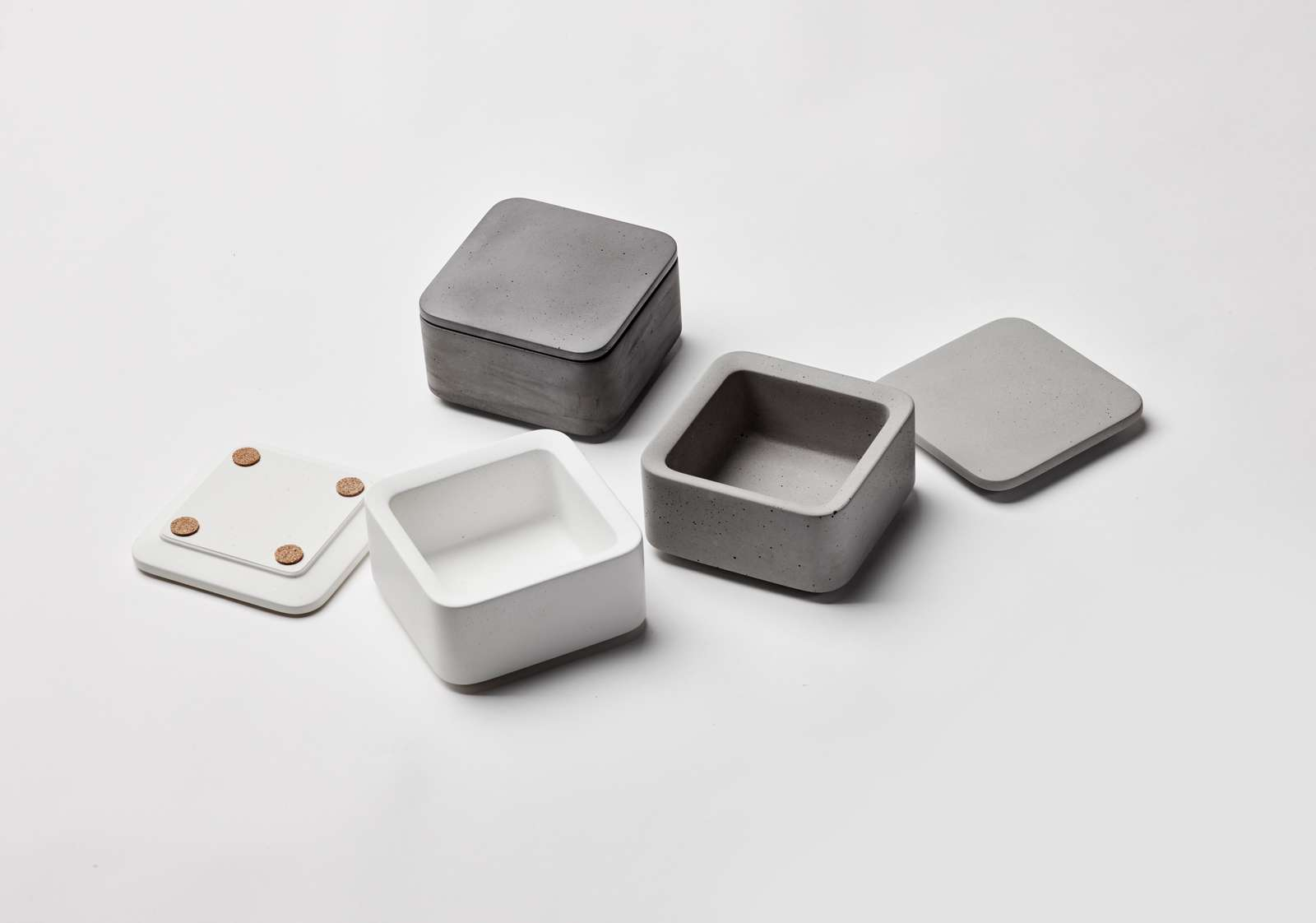 KARIN Låg, beton, small, anthracite*