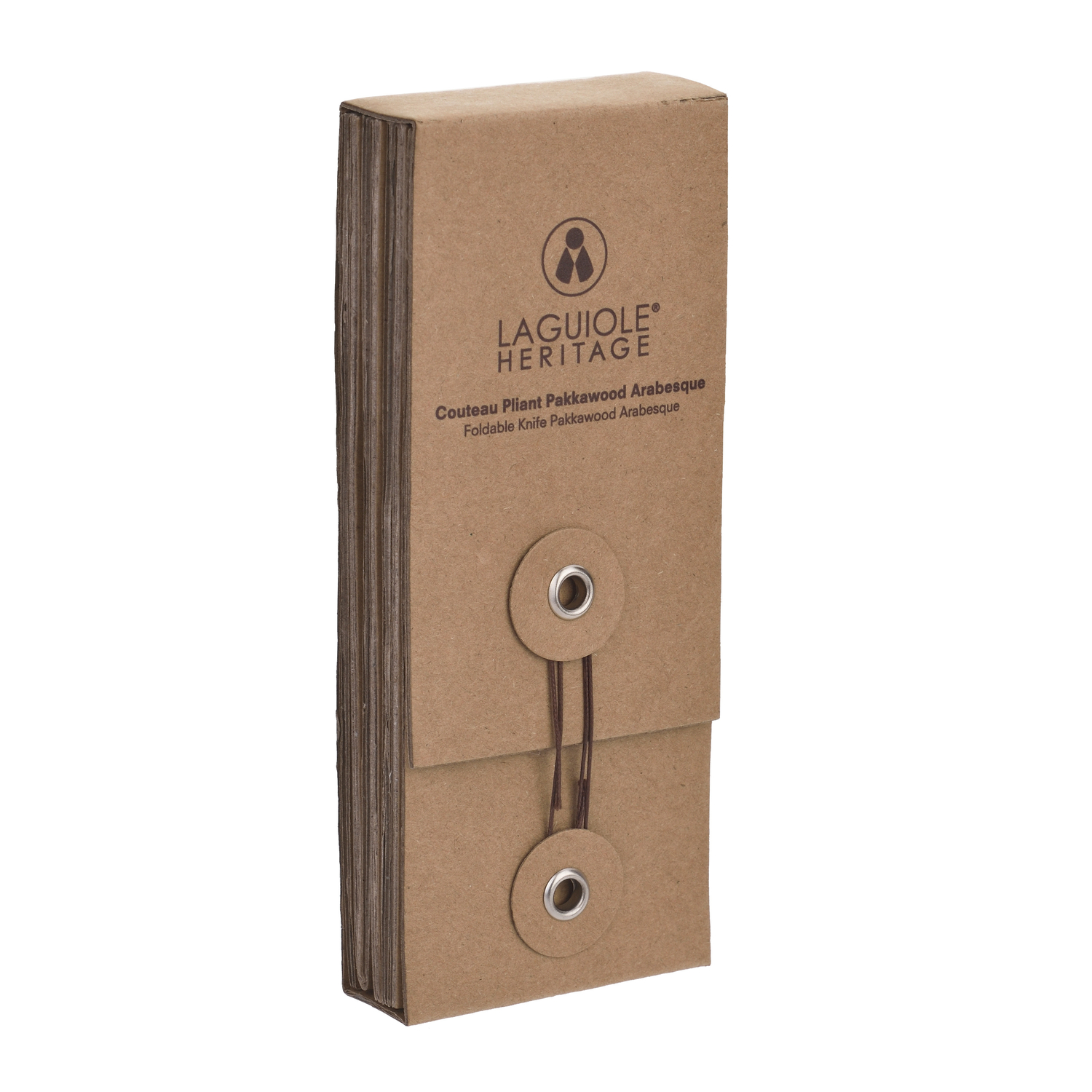 Laguiole Herit Foldekniv Grå Arabesque