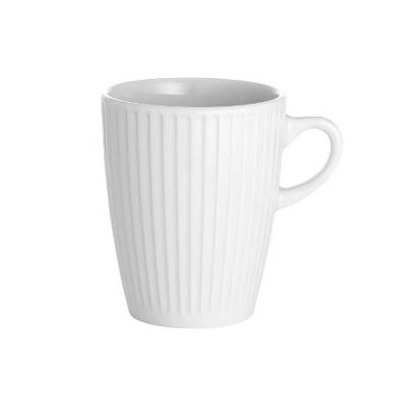 Pillivuyt Plissé Krus 27 cl Hvid