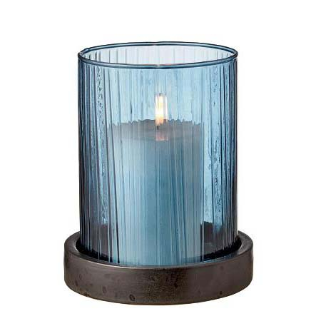 BITZ Hurricane med LED-lys 17 cm Blå*