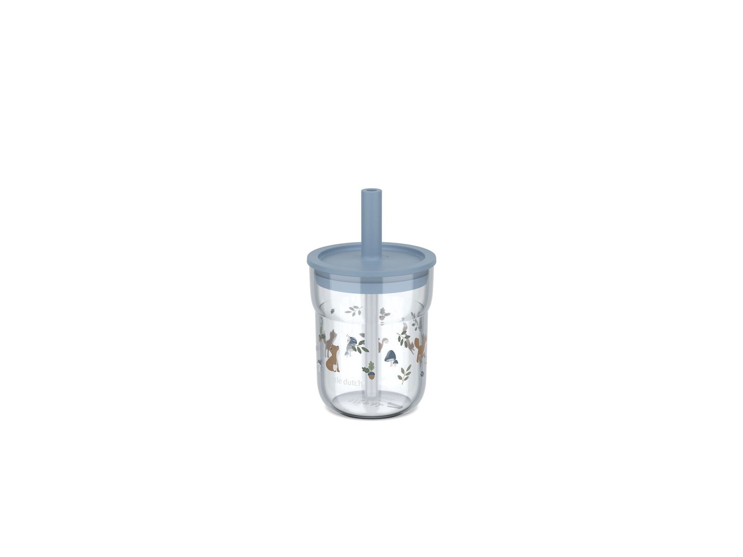 Mepal Mio Børneglas med sugerør 250 ml Forest friends